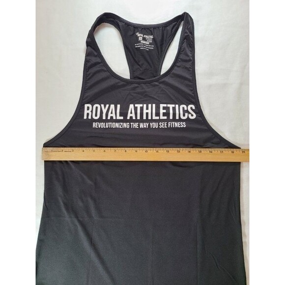 Royal Athletics Black Dri-Fit Slinger Top Size Medium NWOT Racerback - Picture 4 of 5